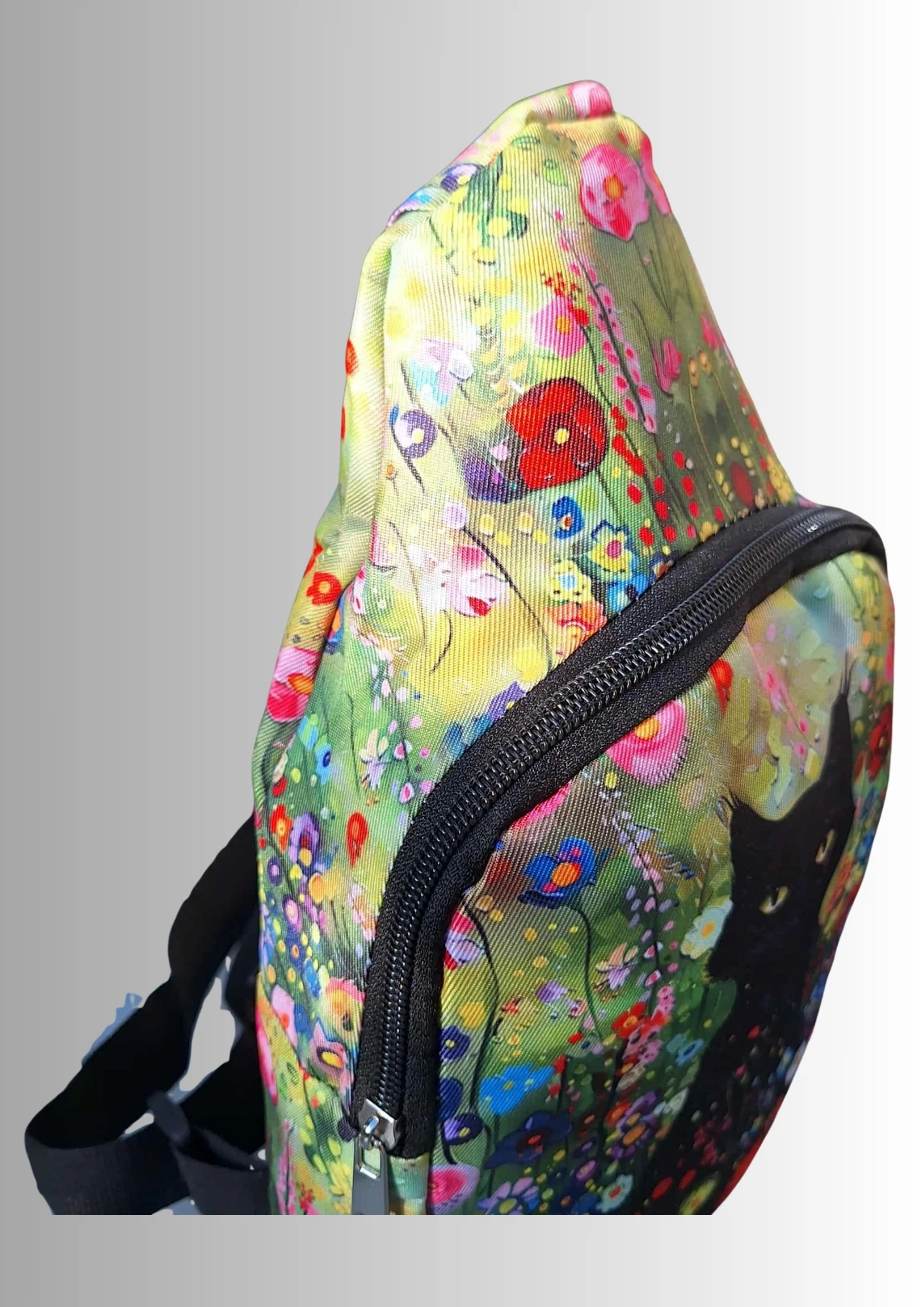 Chat Noir Multicolore Crossbody Bag – photo 8